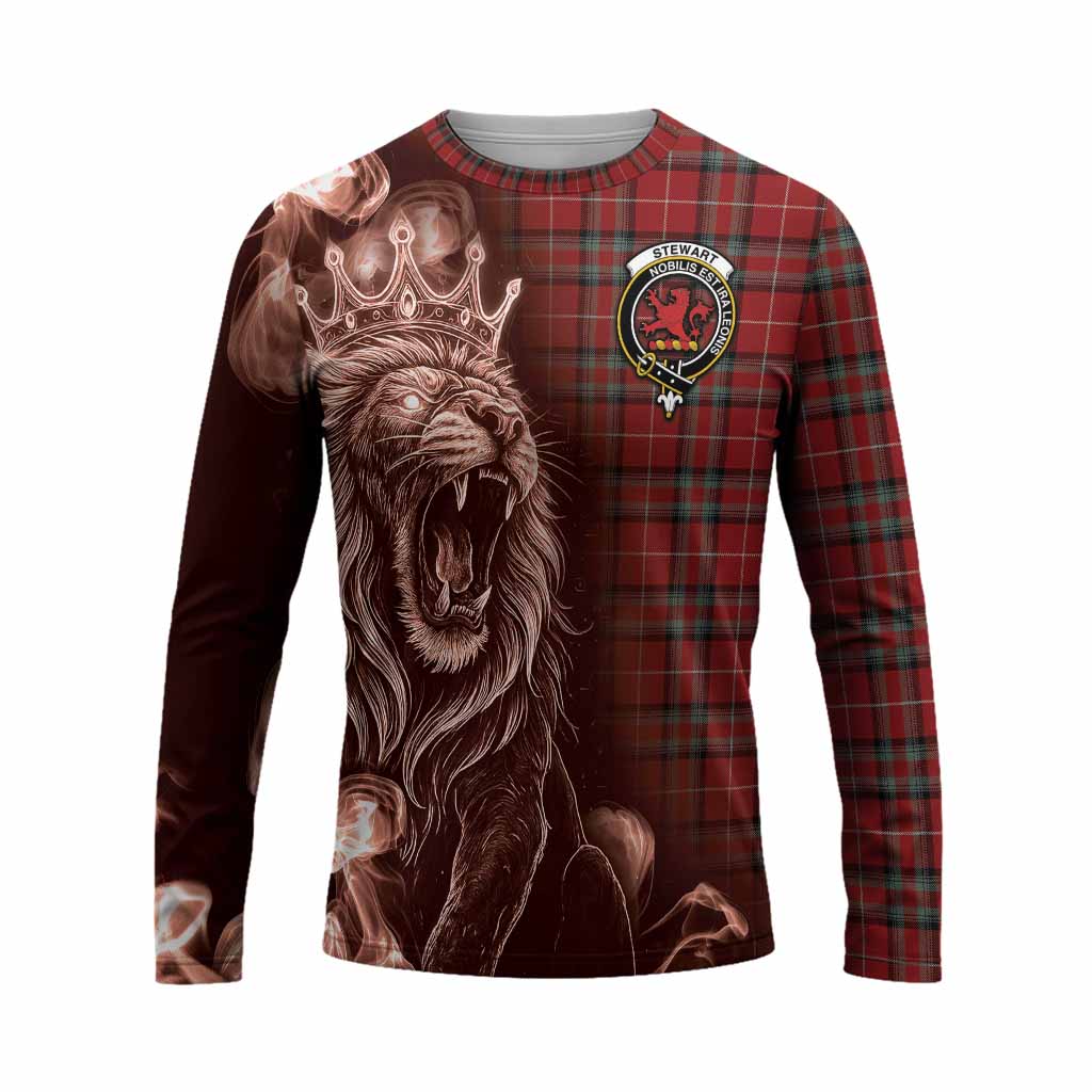 Stewart (Stuart) of Bute Tartan Long Sleeve T-Shirt Roaring Lion Heritage