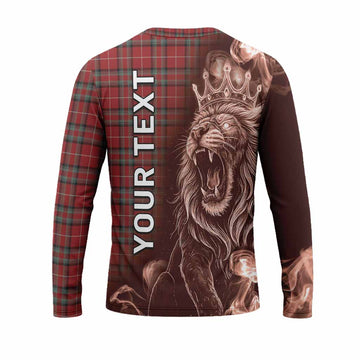 Stewart (Stuart) of Bute Tartan Long Sleeve T-Shirt Roaring Lion Heritage