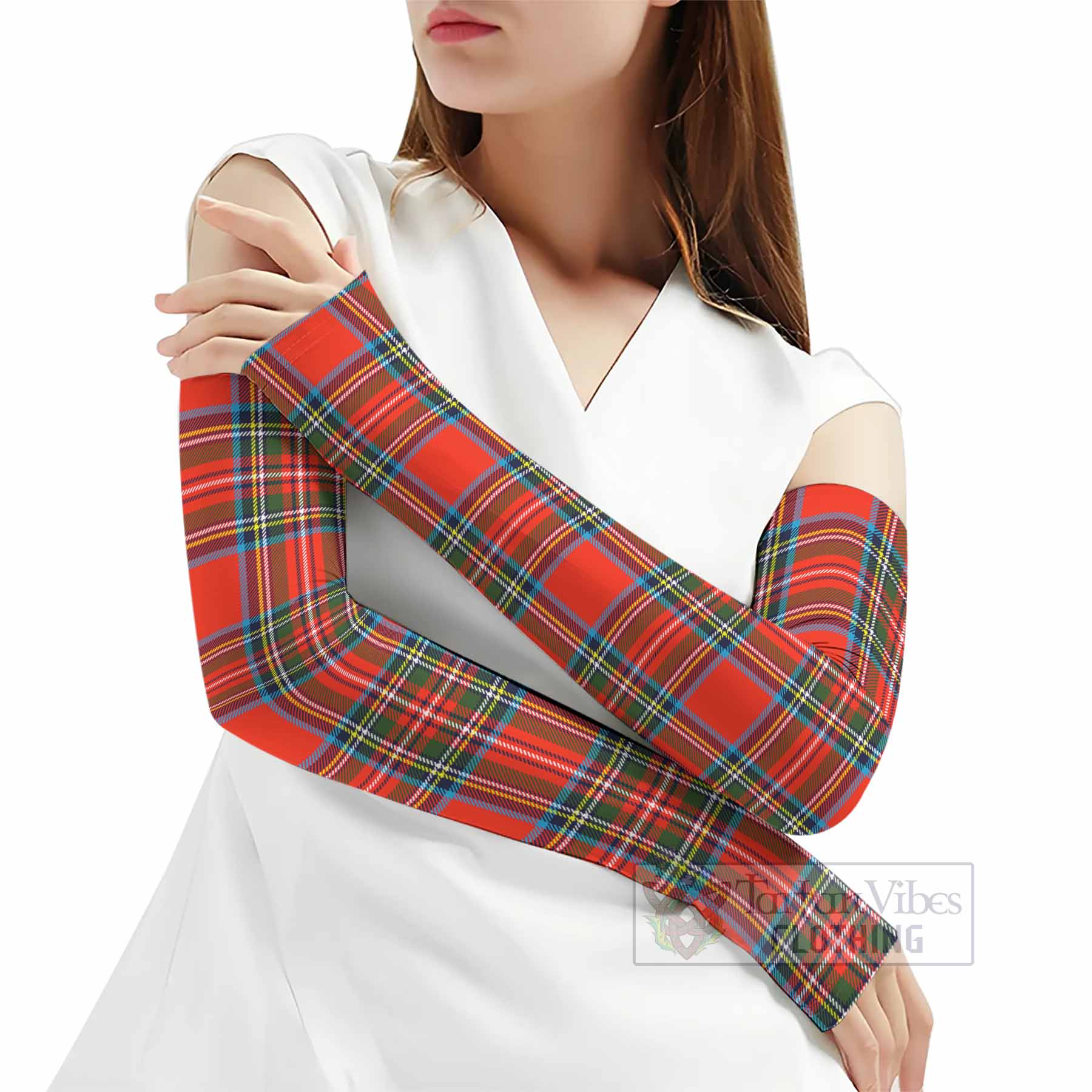Stewart (Stuart) Tartan Arm Sleeves - Tartan Vibes Clothing