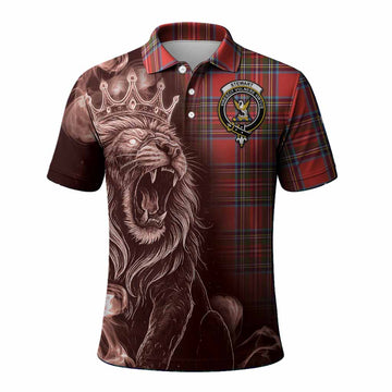 Stewart (Stuart) Tartan Polo Shirt Roaring Lion Heritage
