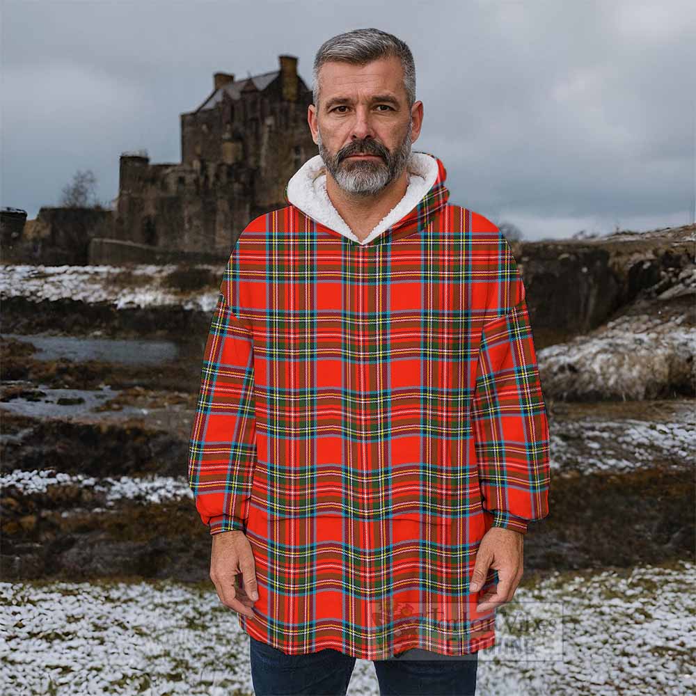 Stewart (Stuart) Tartan Wearable Blanket - Tartan Vibes Clothing
