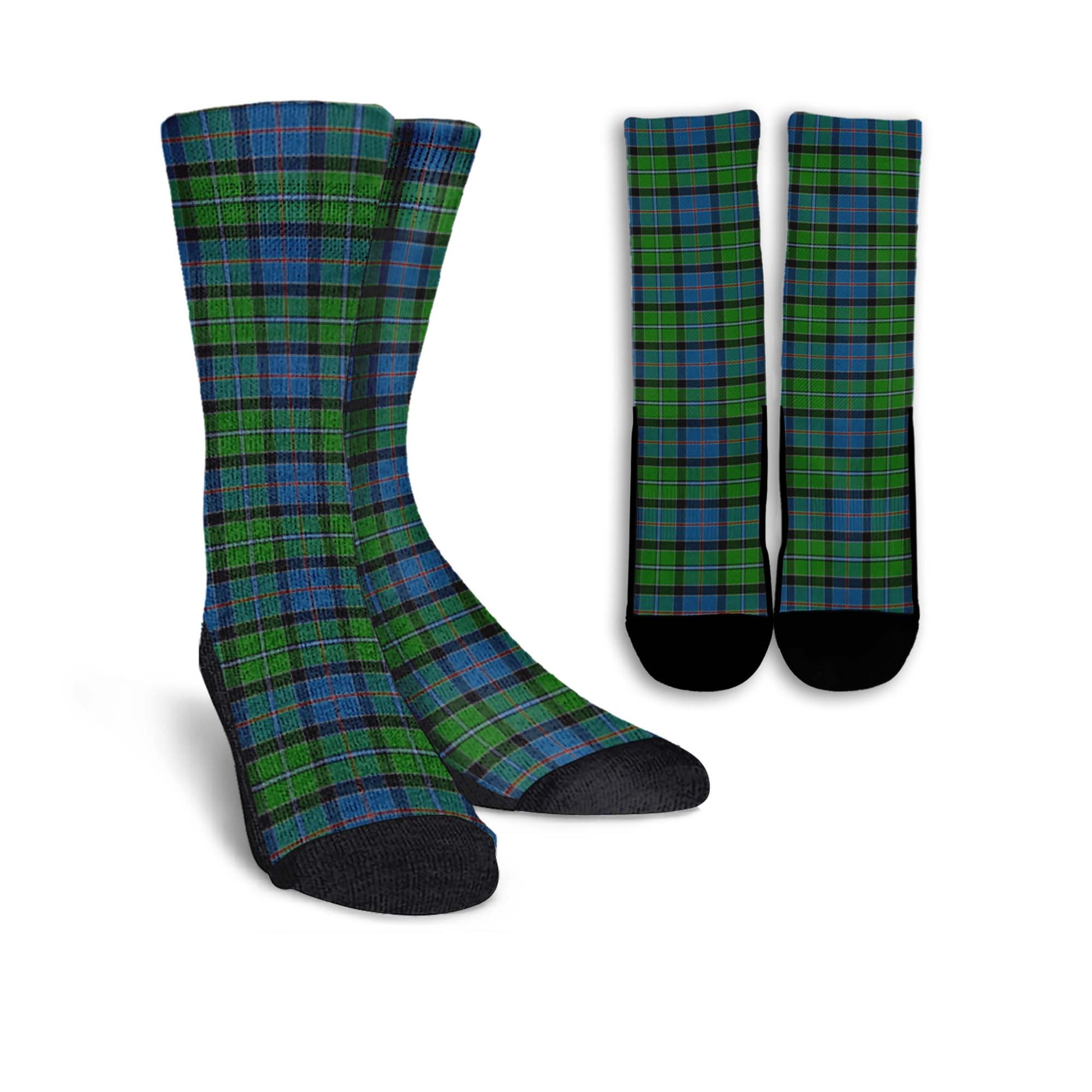 Stirling Tartan Crew Socks - Tartanvibesclothing