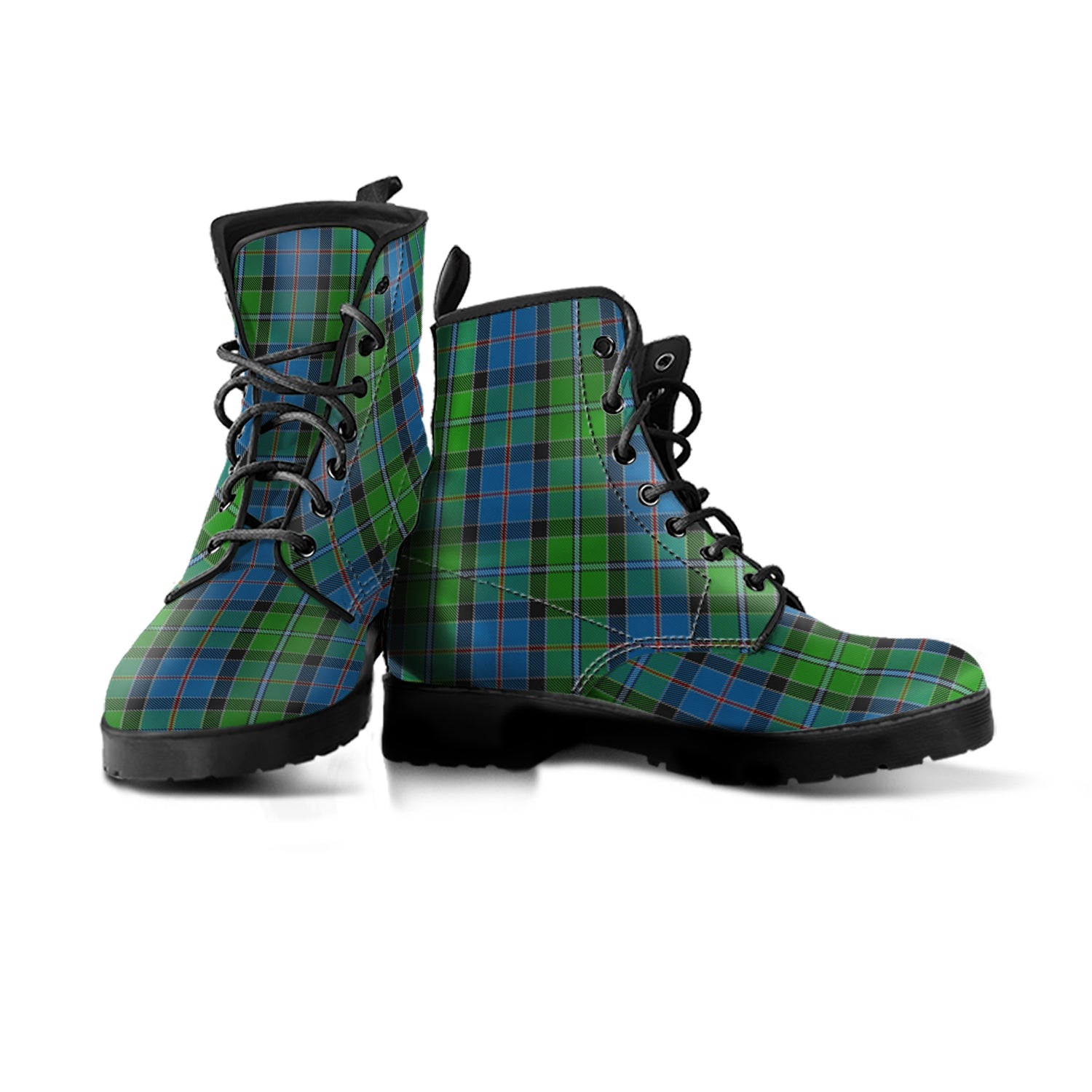 stirling-tartan-leather-boots