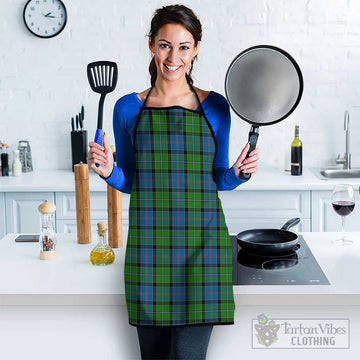 Stirling Tartan Apron Black S 38x47 cm - Tartan Vibes Clothing