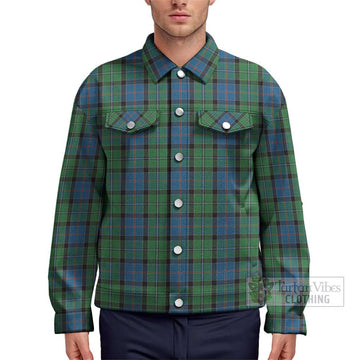 Stirling Tartan Unisex Lapel Cotton Jacket Unisex - Tartan Vibes Clothing