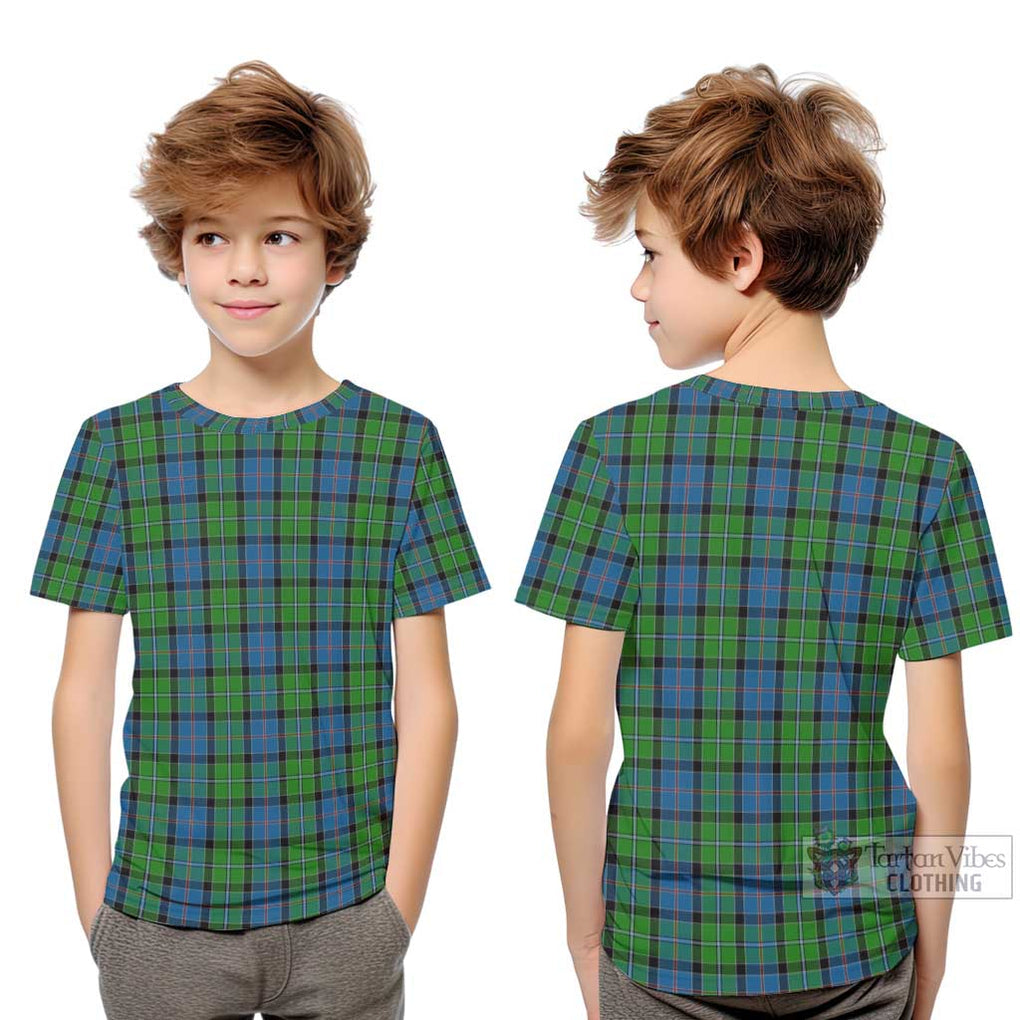 Stirling Tartan Kid T-Shirt Youth XL Size14 - Tartanvibesclothing Shop