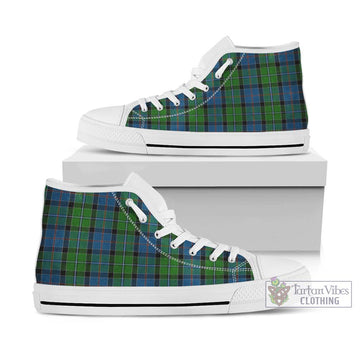 Tartan Vibes Clothing Stirling Tartan High Top Shoes