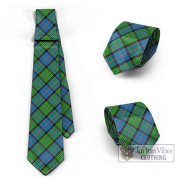 Tartan Vibes Clothing Stirling Tartan Classic Necktie Cross Style