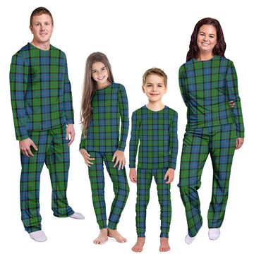 Stirling Tartan Pajamas Family Set Kid - Tartan Vibes Clothing