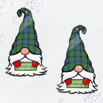 Stirling Gnome Christmas Ornament with His Tartan Christmas Hat - Tartan Vibes Clothing