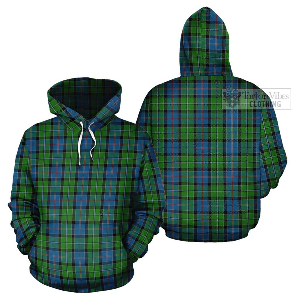 Stirling Tartan Cotton Hoodie Pullover Hoodie - Tartan Vibes Clothing