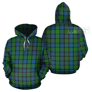 Stirling Tartan Cotton Hoodie Pullover Hoodie - Tartan Vibes Clothing