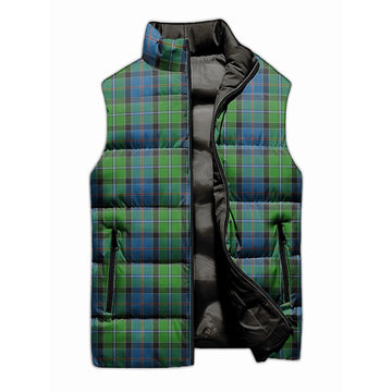 Stirling Tartan Sleeveless Puffer Jacket - Tartanvibesclothing