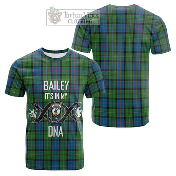 Tartan Vibes Clothing Stirling Tartan Cotton T-shirt with Family Crest DNA In Me Style