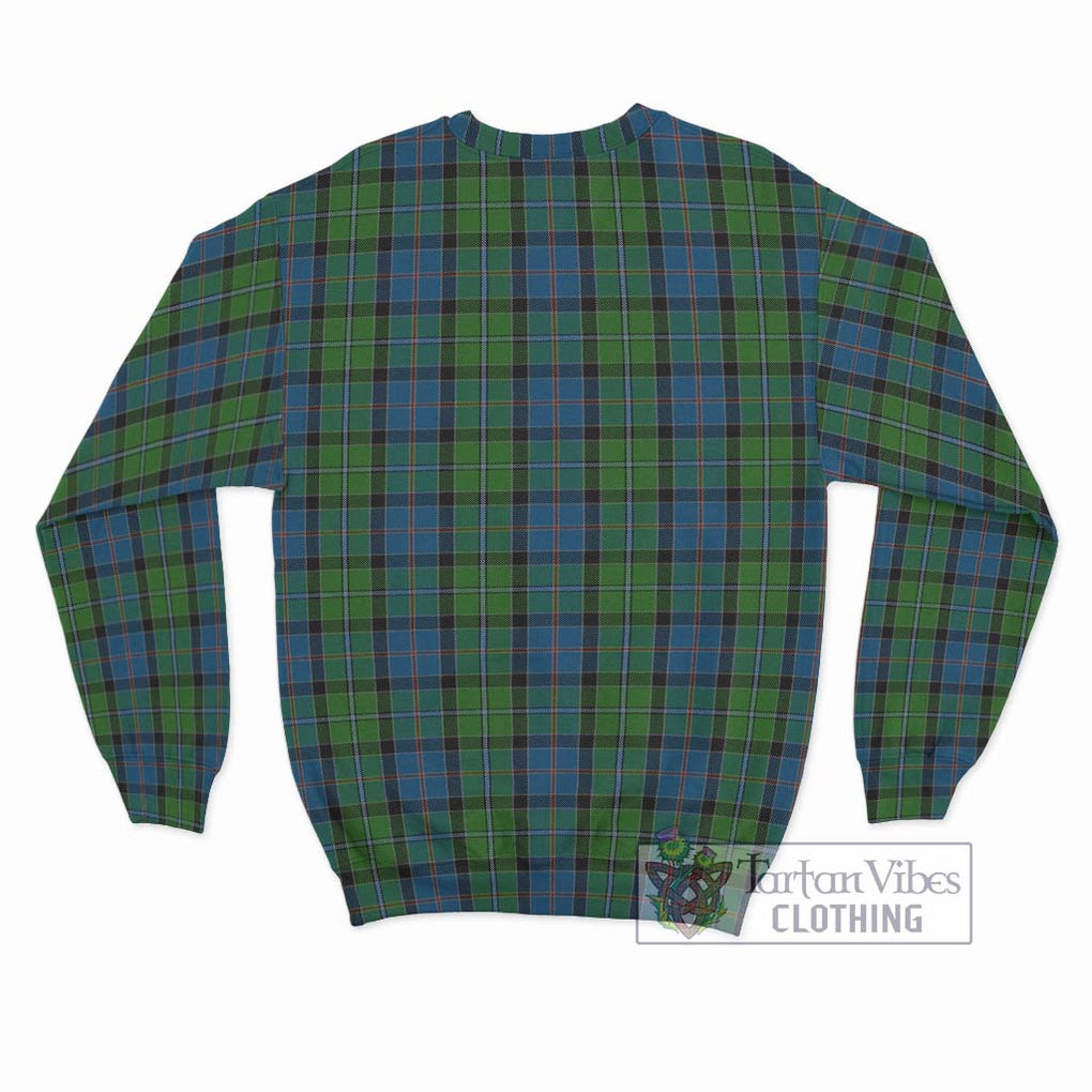 Stirling Tartan Sweatshirt with Family Crest DNA In Me Style - Tartanvibesclothing Shop