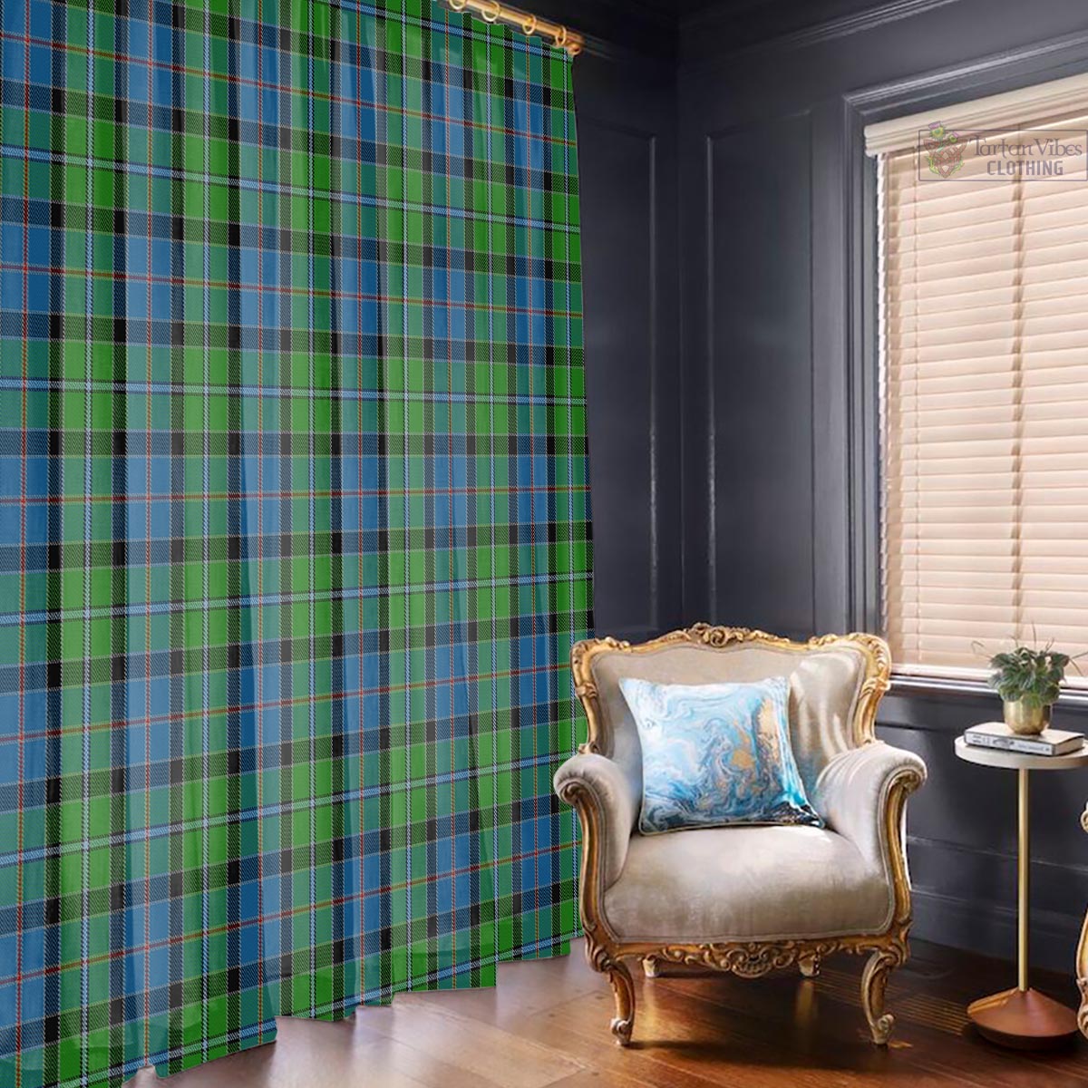 Stirling Tartan Window Curtain