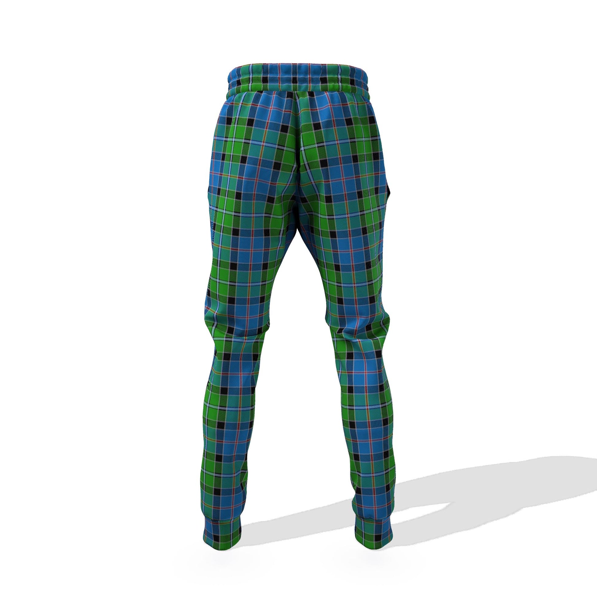 Stirling Tartan Joggers Pants with Family Crest 6XL - Tartan Vibes Clothing
