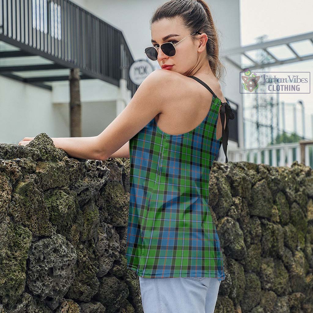 Tartan Vibes Clothing Stirling Tartan Loose Halter Neck Camisole