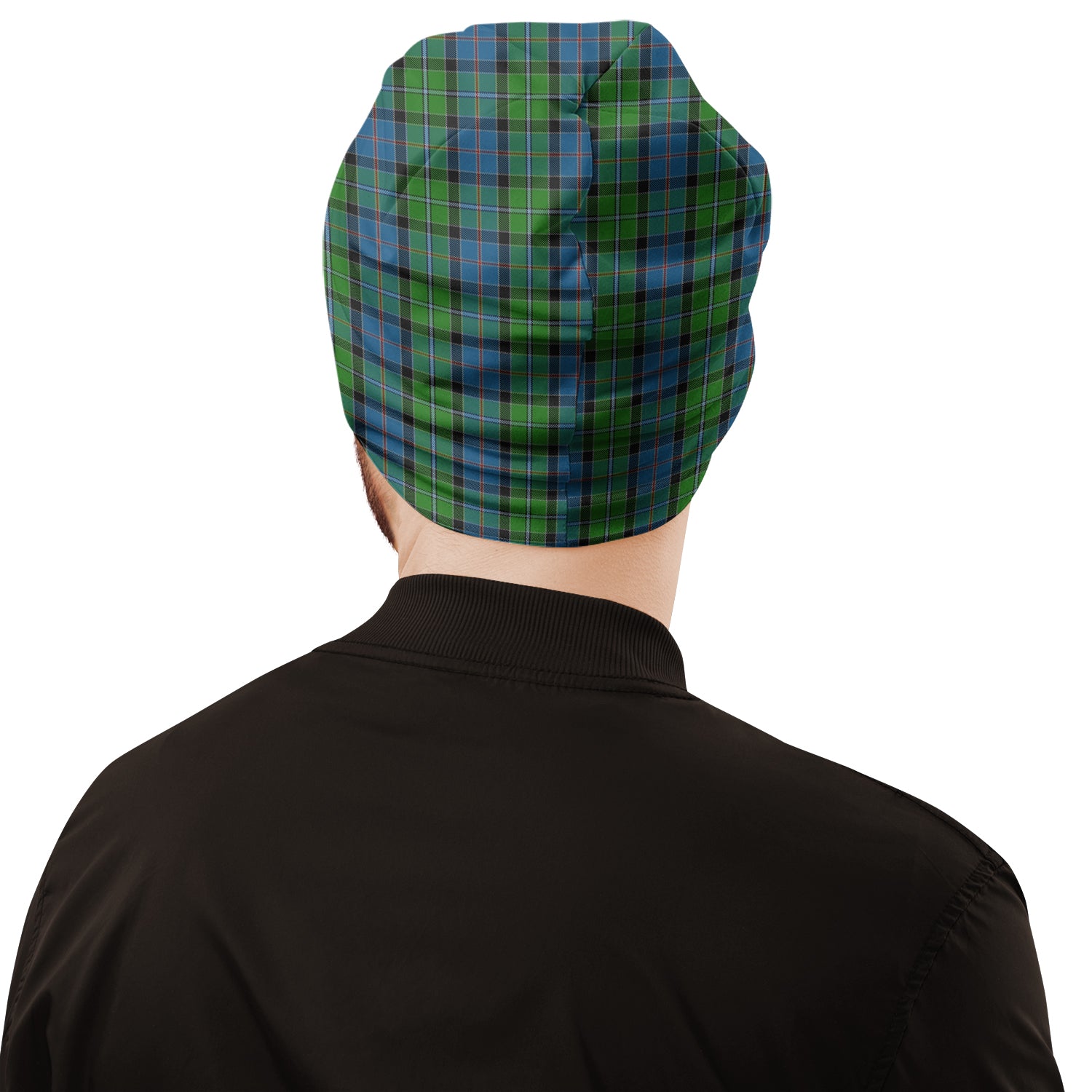 Stirling Tartan Beanies Hat with Family Crest - Tartan Vibes Clothing