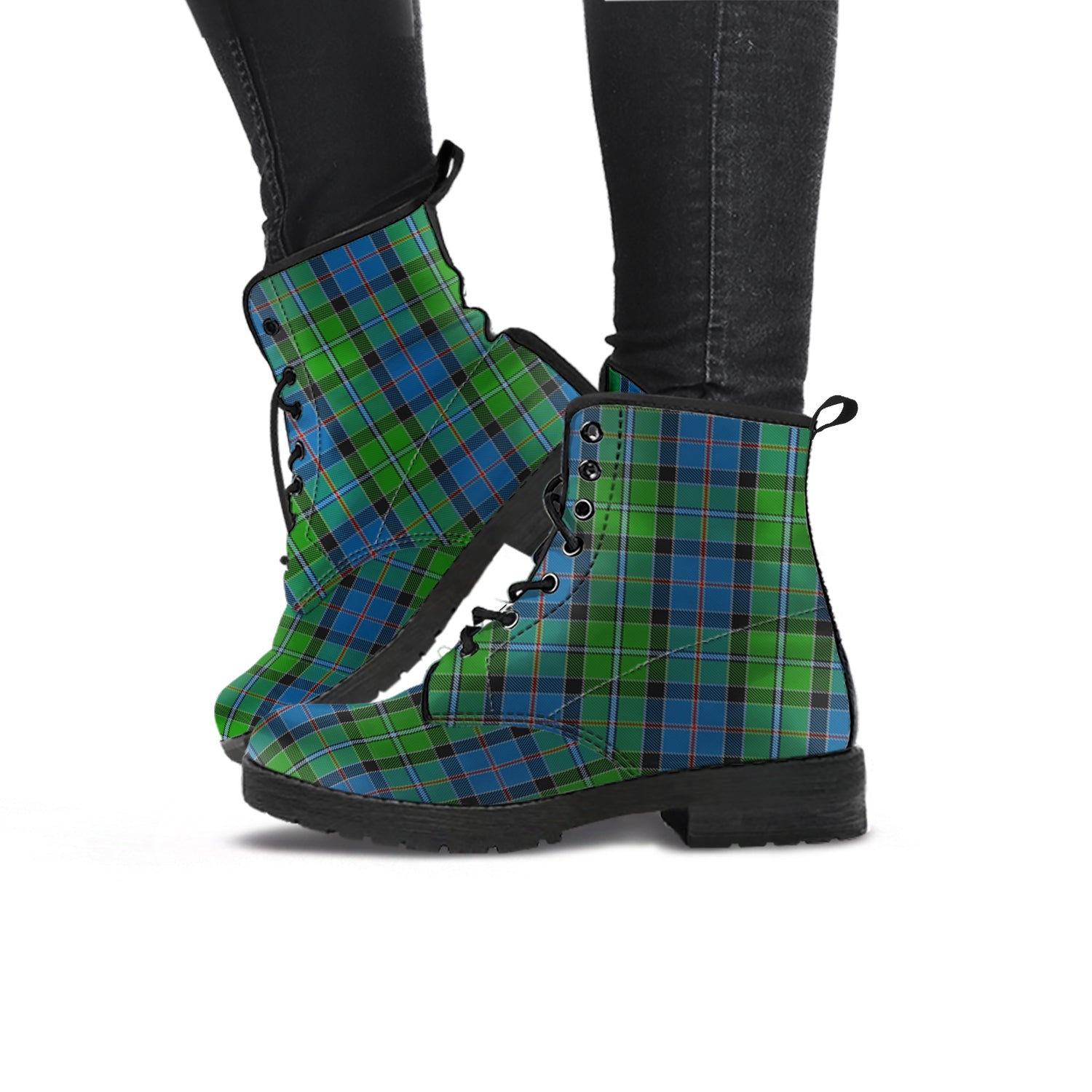 stirling-tartan-leather-boots