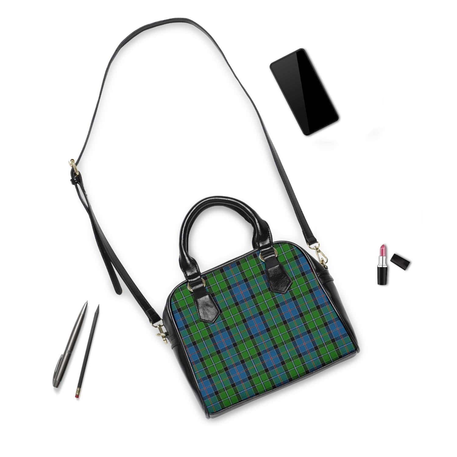 Stirling Tartan Shoulder Handbags - Tartanvibesclothing