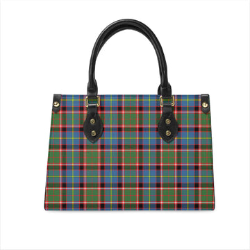 Stirling Bannockburn Tartan Leather Bag