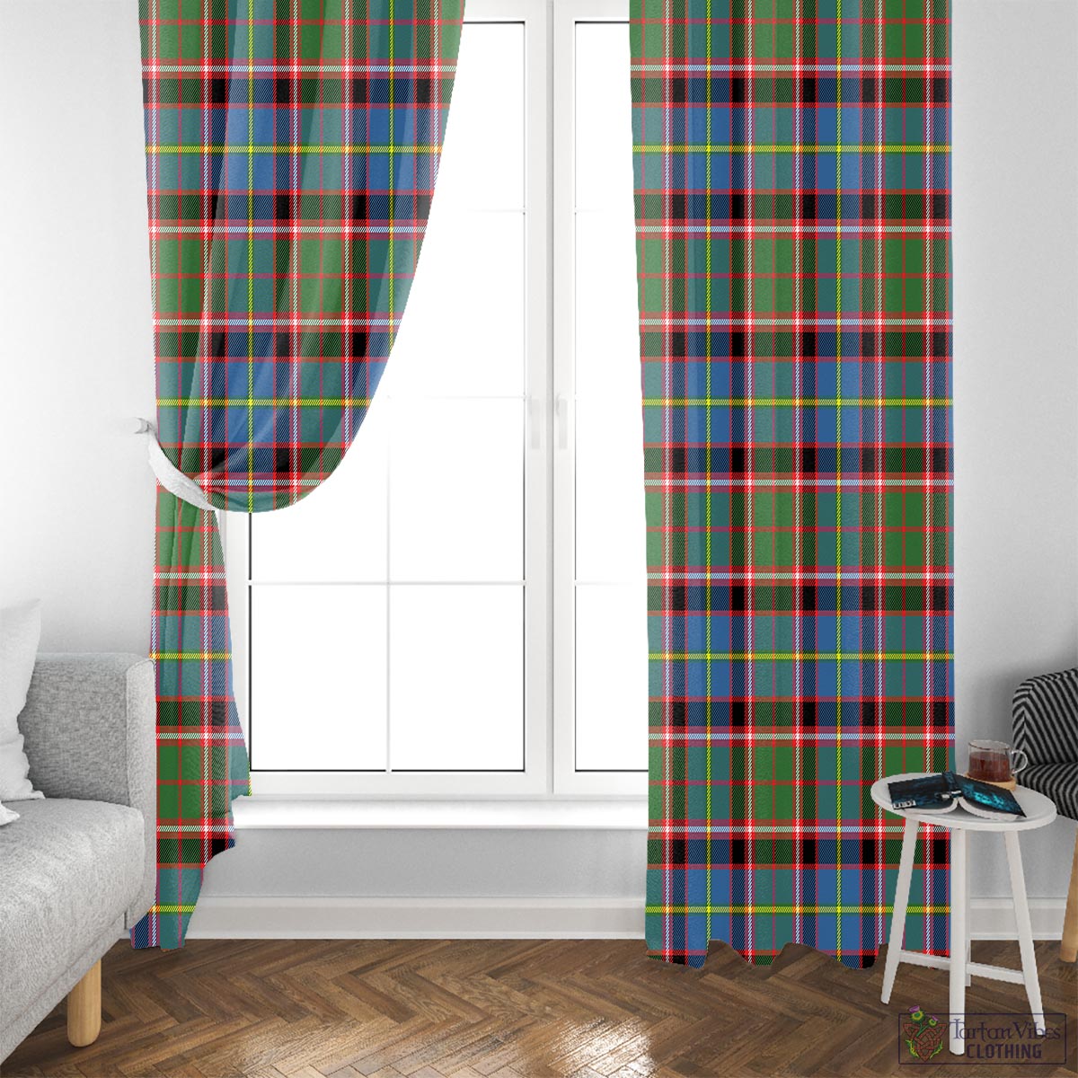 Stirling Bannockburn Tartan Window Curtain