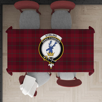 Stirling of Keir Tatan Tablecloth with Family Crest