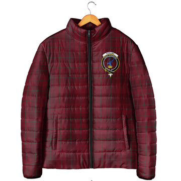 Stirling of Keir Tartan Padded Jacket with Family Crest