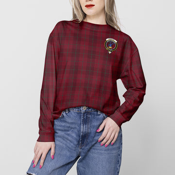Stirling of Keir Tartan Sweatshirt with Family Crest