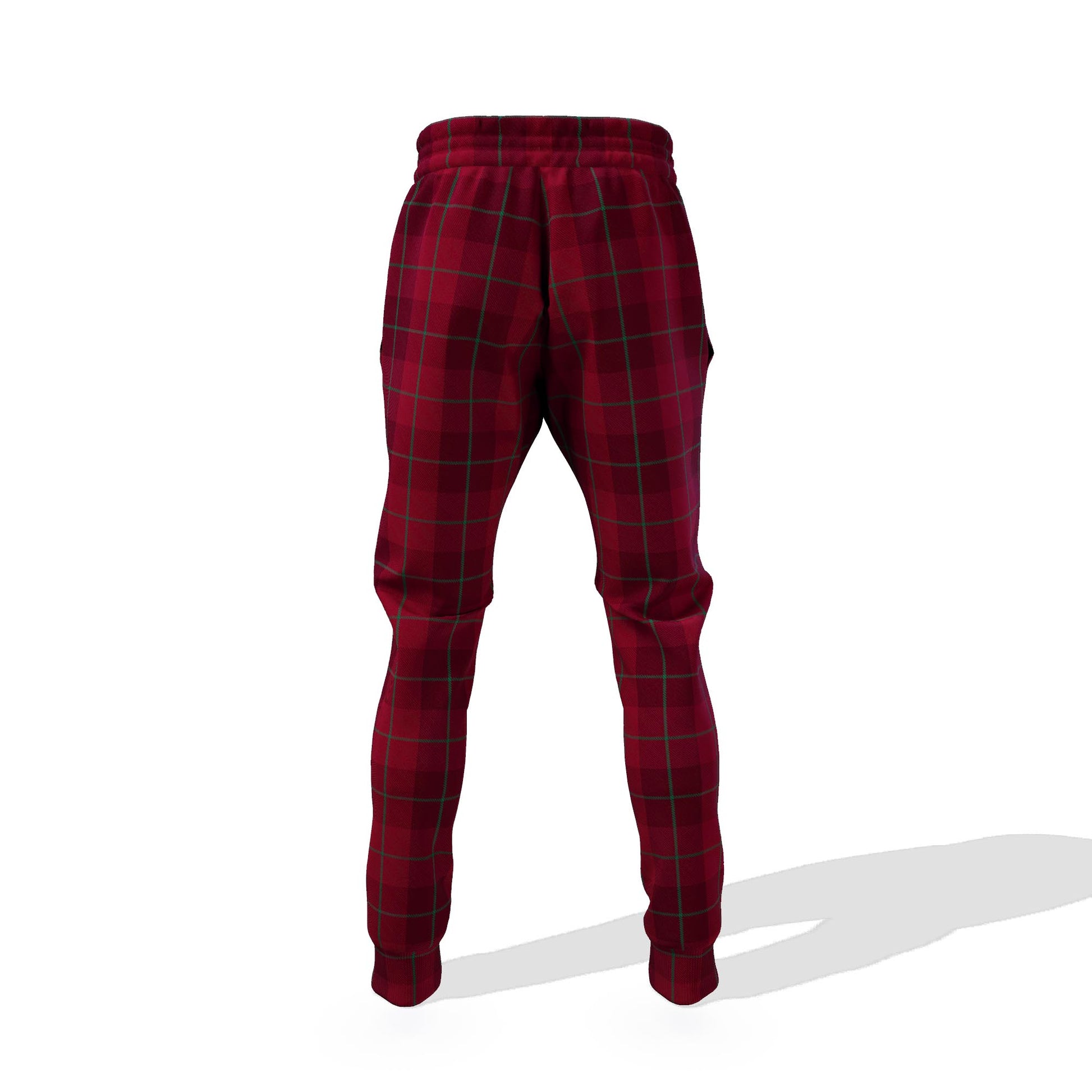 Stirling of Keir Tartan Joggers Pants with Family Crest - Tartanvibesclothing Shop