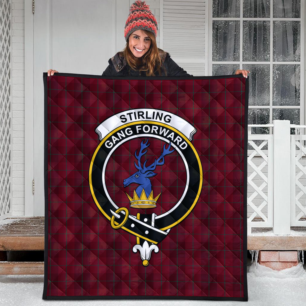 stirling-of-keir-tartan-quilt-with-family-crest