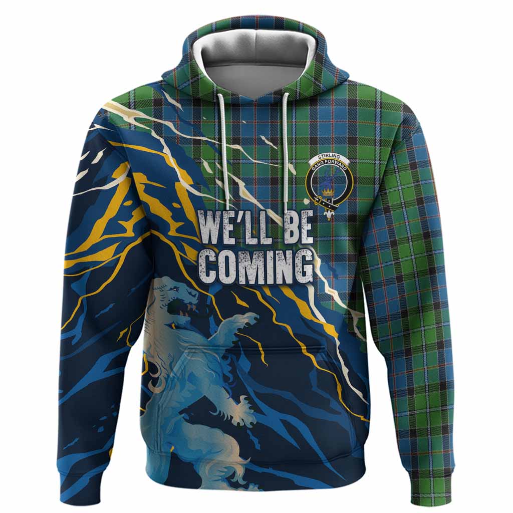 Stirling Scotland Tartan Hoodie WC2026 Football - We'll Be Coming