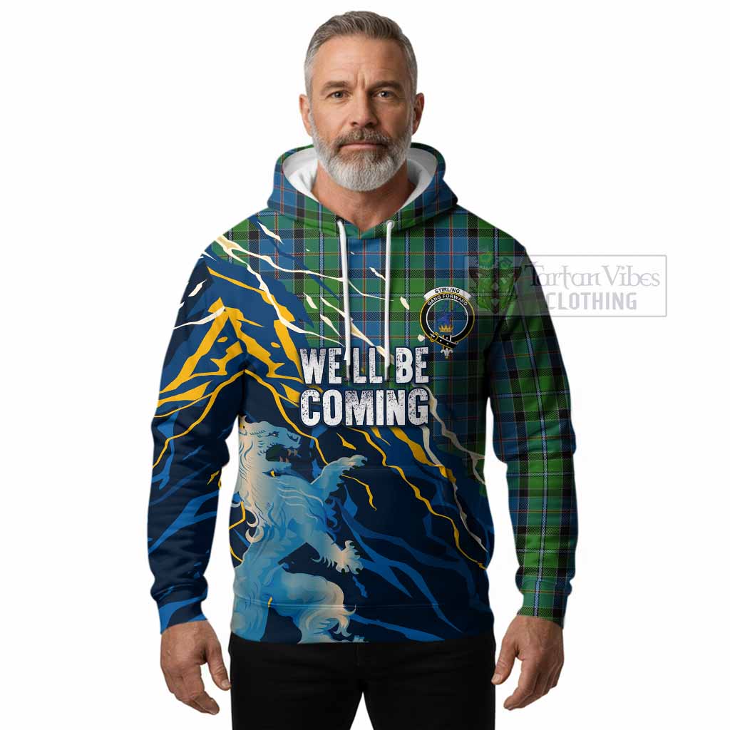 Stirling Scotland Tartan Hoodie WC2026 Football - We'll Be Coming