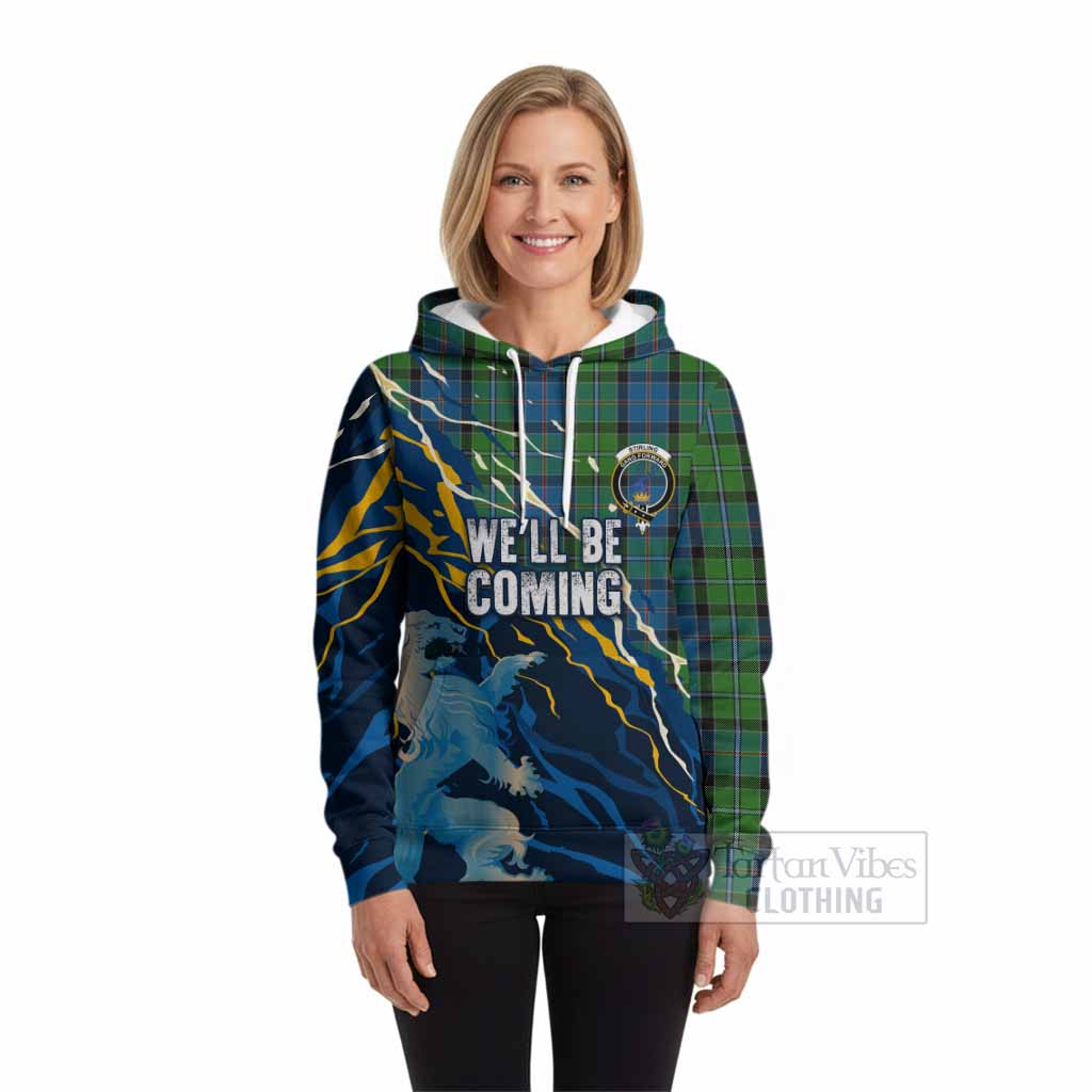 Stirling Scotland Tartan Hoodie WC2026 Football - We'll Be Coming