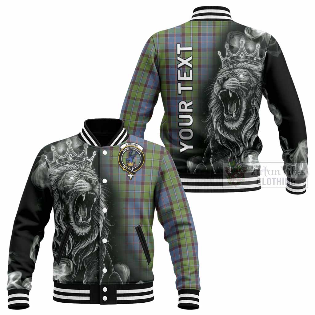 Stirling Tartan Baseball Jacket Roaring Lion Heritage