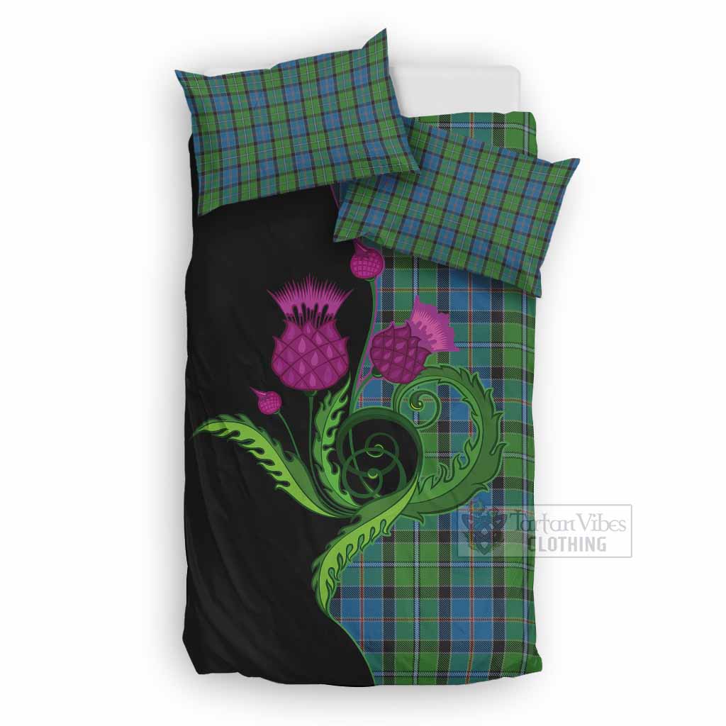 Stirling Tartan Bedding Set Traditional Scottish Thistle UK Bedding Set UK Double 79*79 inch - Tartan Vibes Clothing
