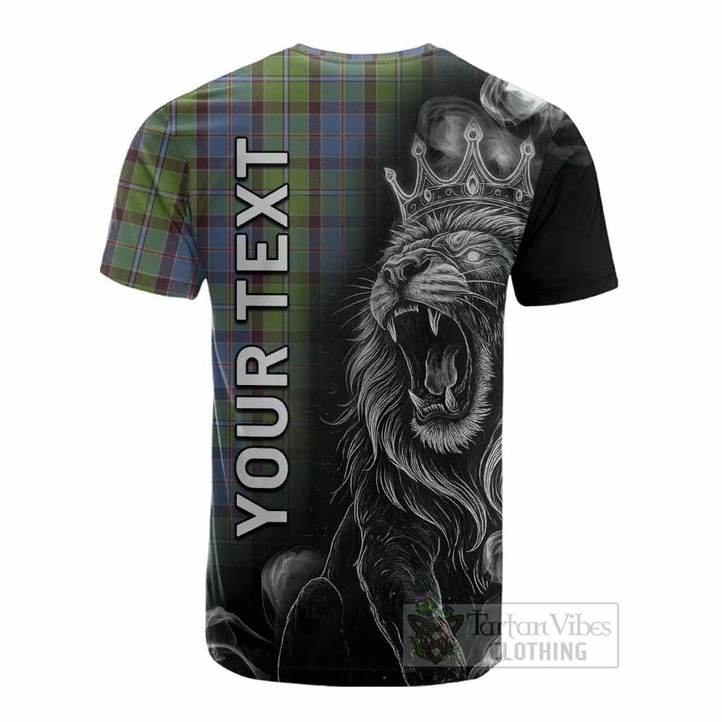 Stirling Tartan Cotton T-shirt Roaring Lion Heritage