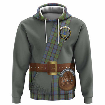 Stirling Tartan Crest Hoodie Kilt Costume Style
