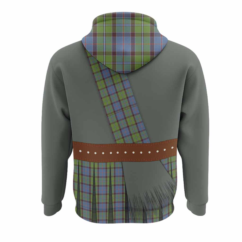 Stirling Tartan Crest Hoodie Kilt Costume Style