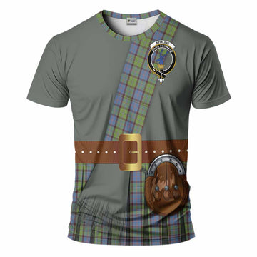 Stirling Tartan Crest T-Shirt Kilt Costume Style