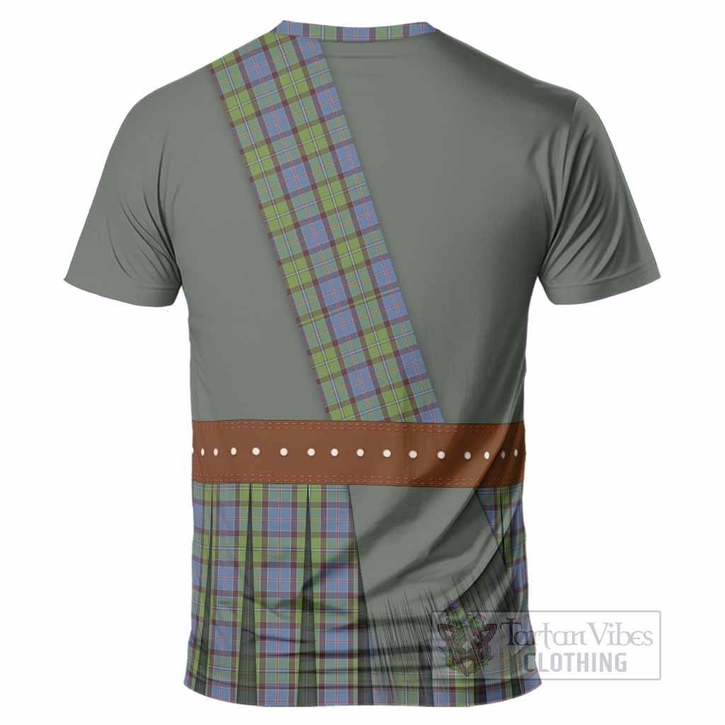 Stirling Tartan Crest T-Shirt Kilt Costume Style