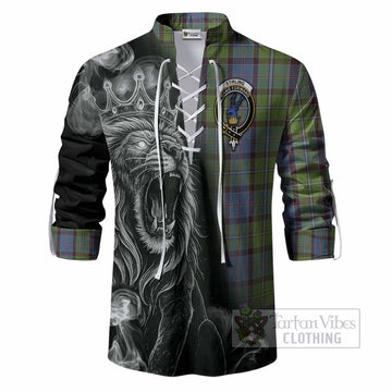 Stirling Tartan Ghillie Shirt Roaring Lion Heritage