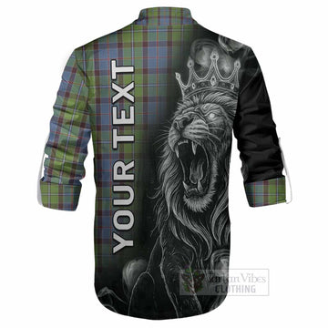 Stirling Tartan Ghillie Shirt Roaring Lion Heritage