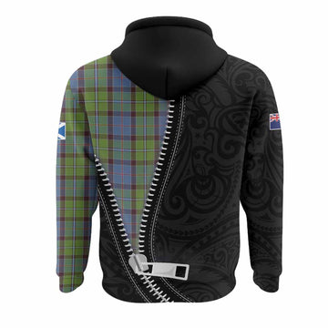 Stirling Tartan Hoodie New Zealand Pattern Unique Zipper Stylized