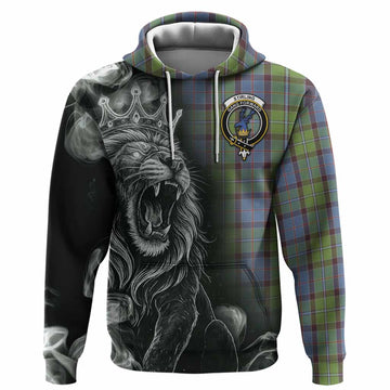 Stirling Tartan Hoodie Roaring Lion Heritage