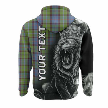 Stirling Tartan Hoodie Roaring Lion Heritage