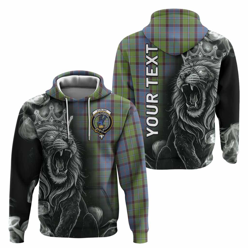 Stirling Tartan Hoodie Roaring Lion Heritage