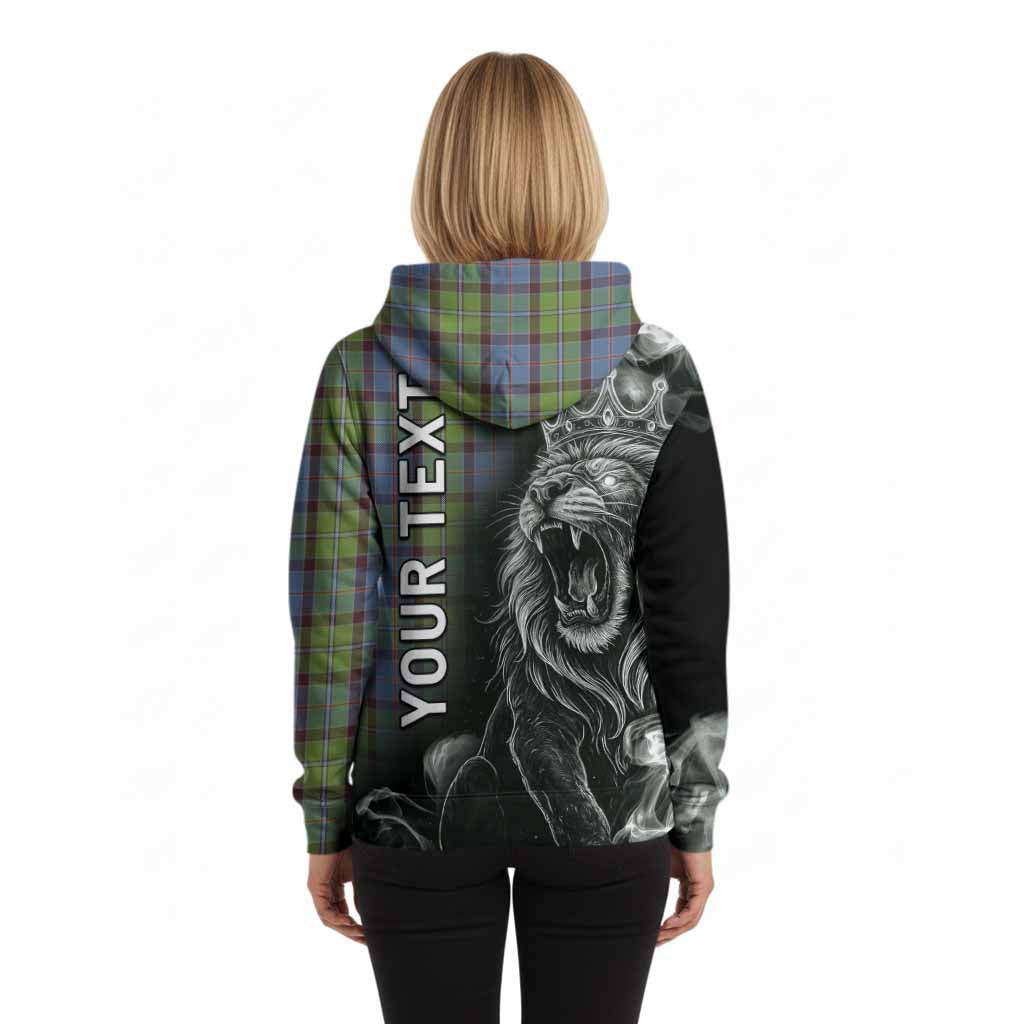 Stirling Tartan Hoodie Roaring Lion Heritage