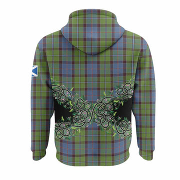 Stirling Tartan Hoodie Thistle Scottish Spirit